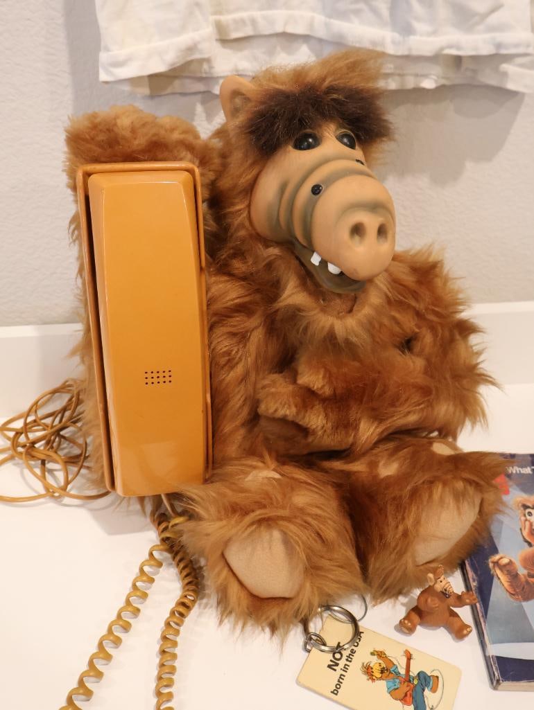 Nostalgic collection of vintage memorabilia centered on ALF - 4