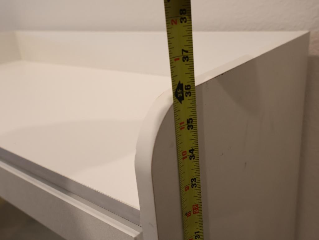 White stackable bookcase or storage cabinet - 2