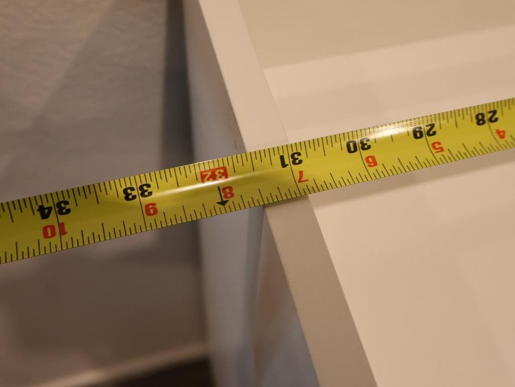 White stackable bookcase or storage cabinet - 3