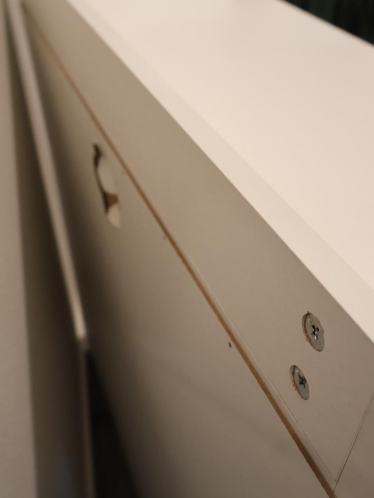 White stackable bookcase or storage cabinet - 7