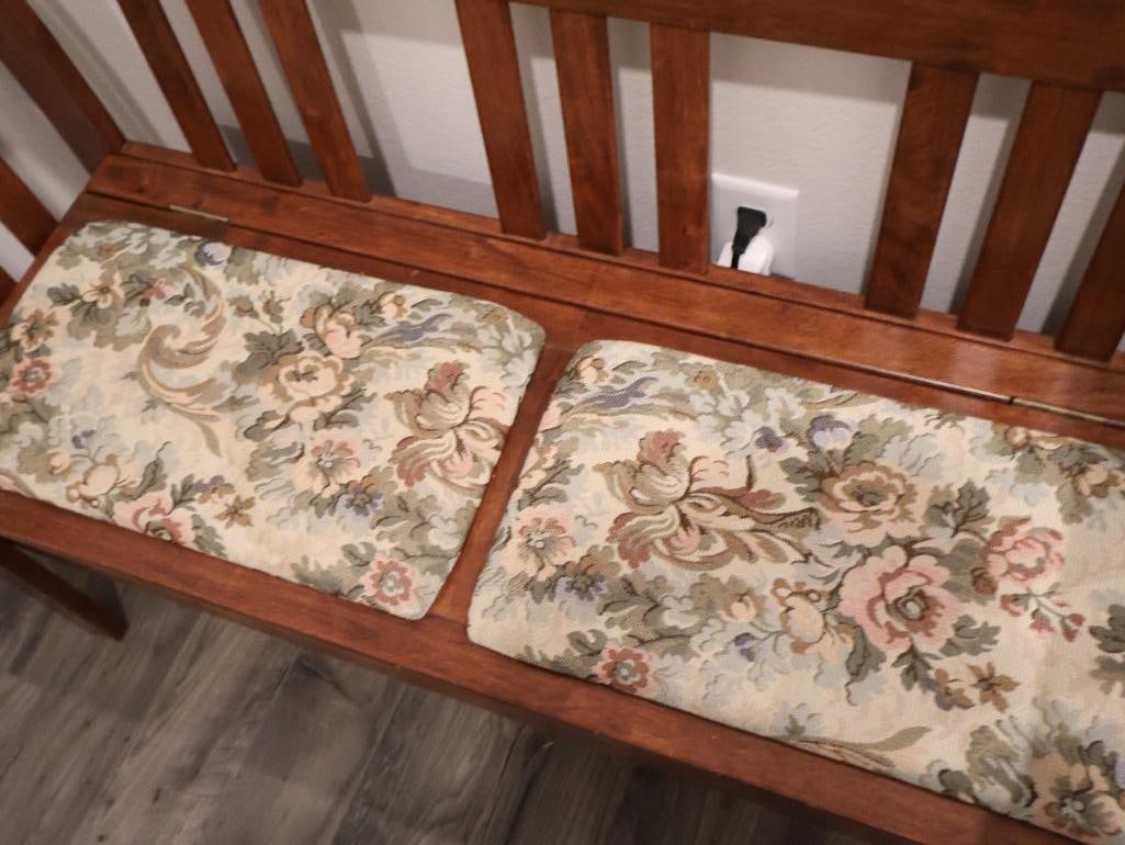 Entryway storage bench - 2