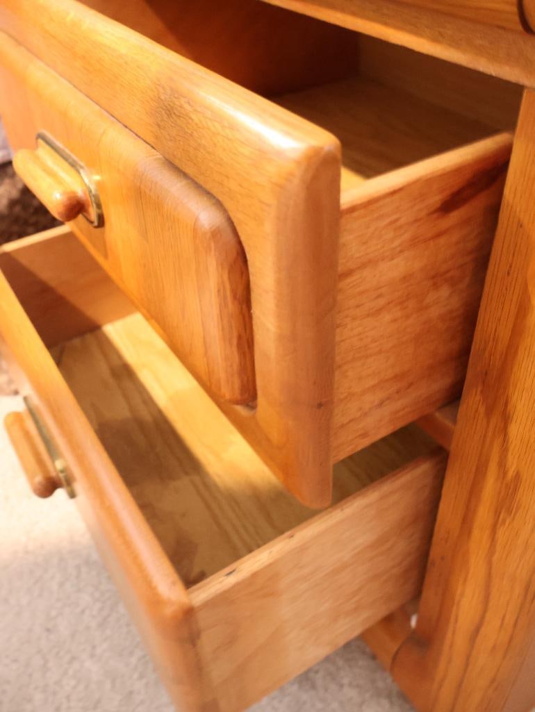 Solid oak Pier Wall Bedroom King Set - 12