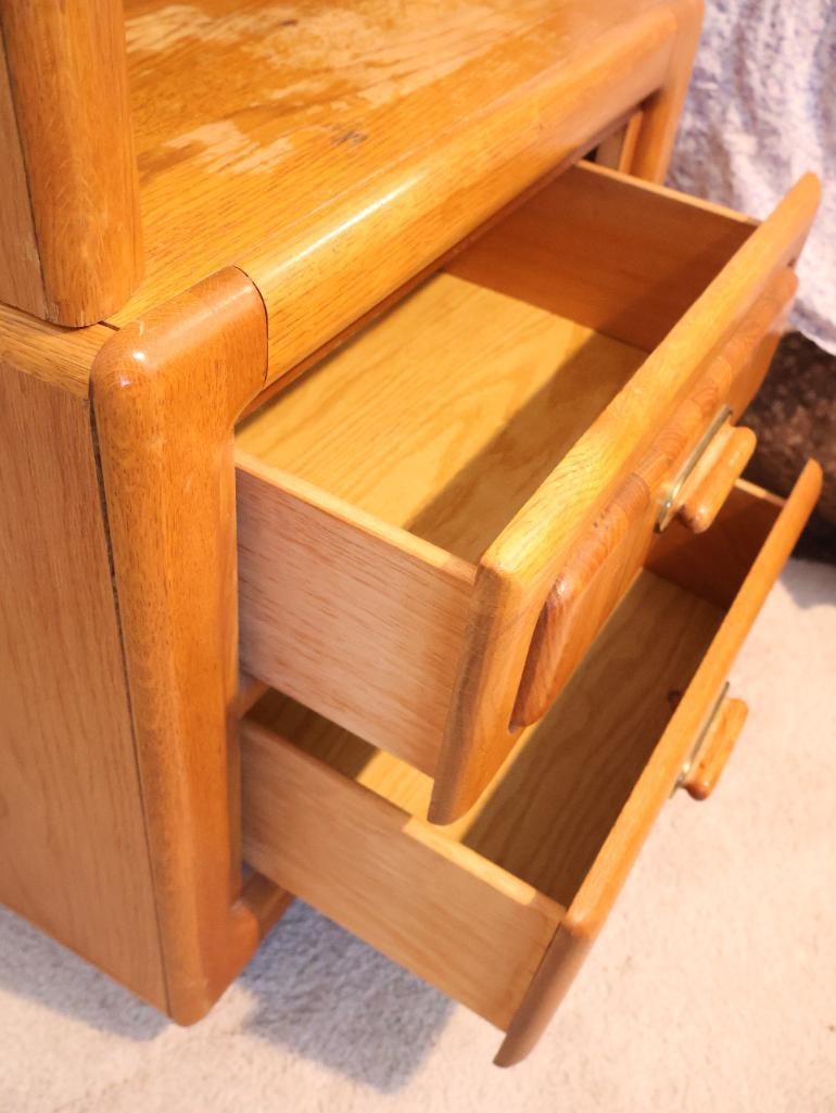 Solid oak Pier Wall Bedroom King Set - 6