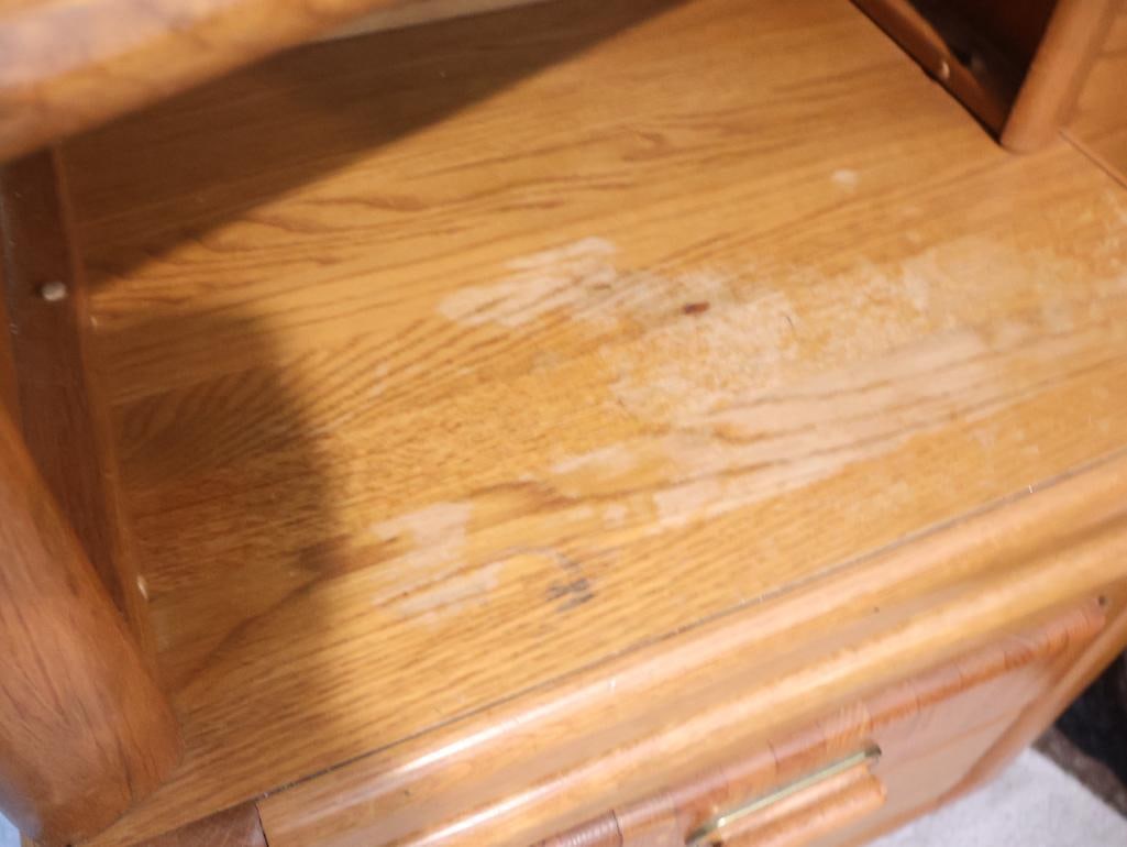 Solid oak Pier Wall Bedroom King Set - 7