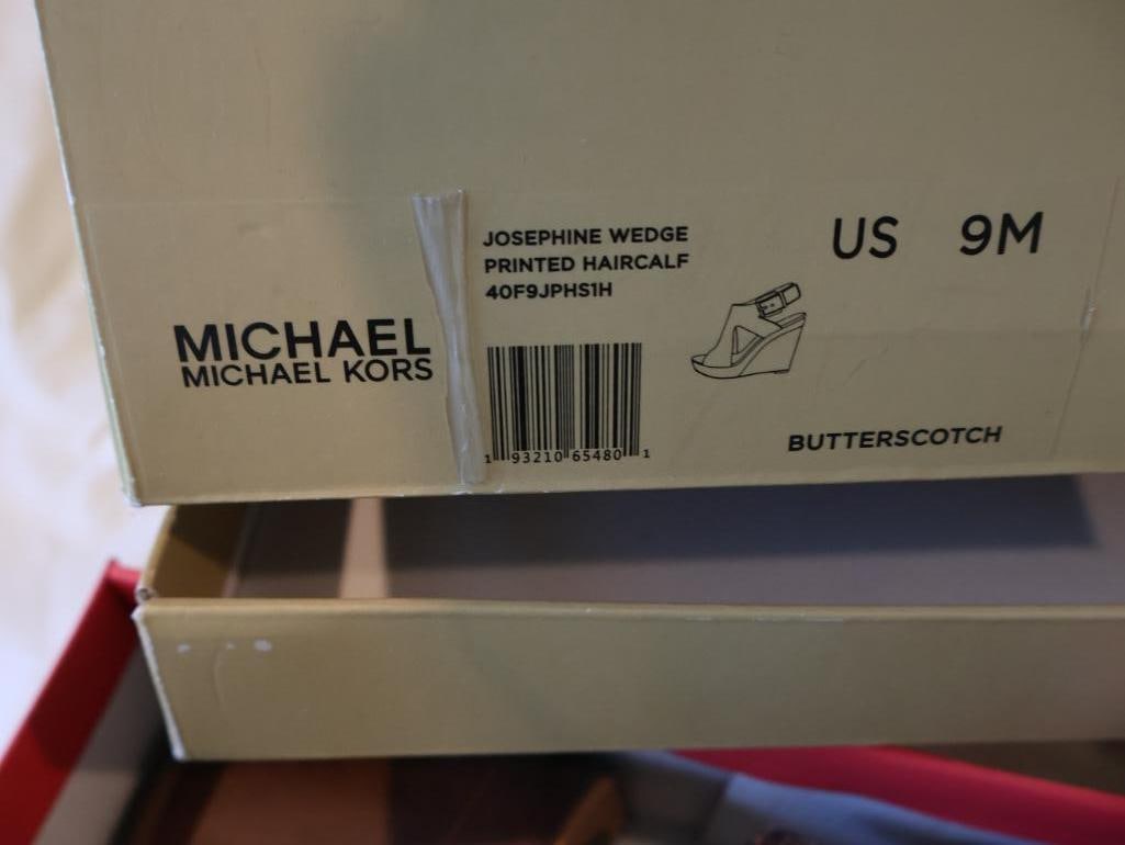 Six pairs of ladies shoes in their original boxes - 13