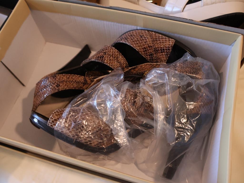 Six pairs of ladies shoes in their original boxes - 6