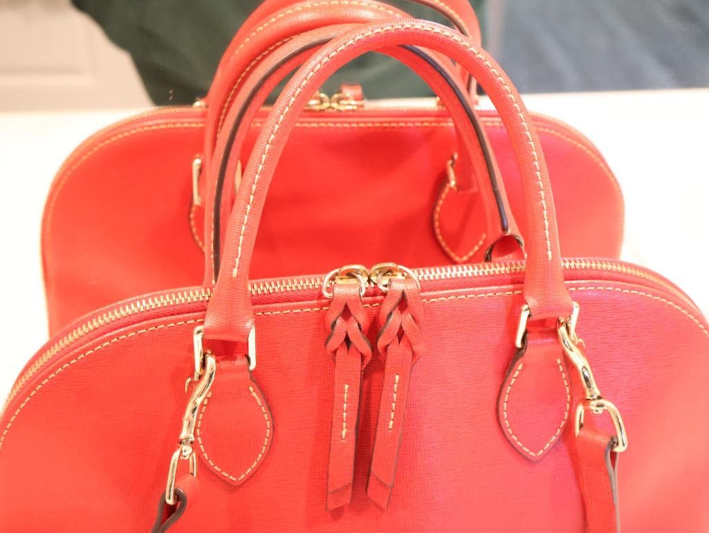 Red Dooney & Bourke Zip Zip Satchel - 2