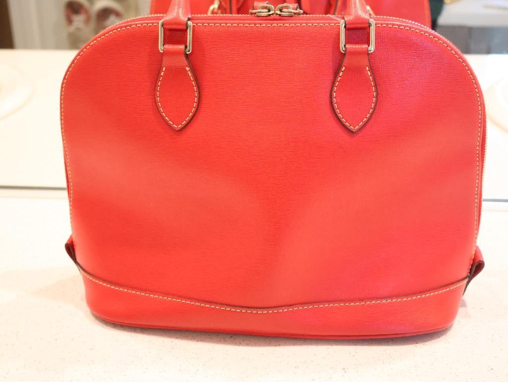 Red Dooney & Bourke Zip Zip Satchel - 5