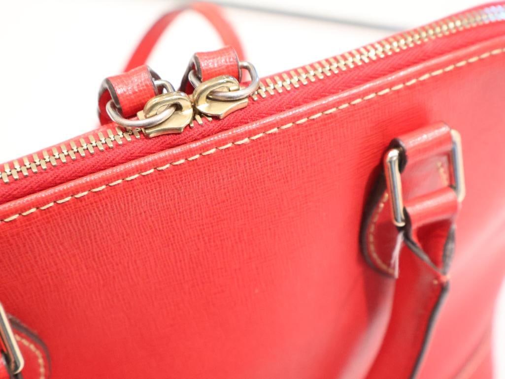 Red Dooney & Bourke Zip Zip Satchel - 6