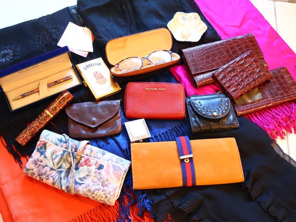 Collection of Wallets, Scarves and More - 2