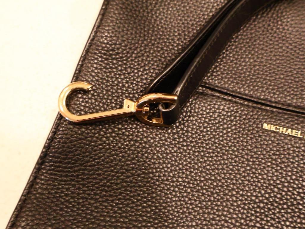 Three Black Leather Michael Kors Purses - 8