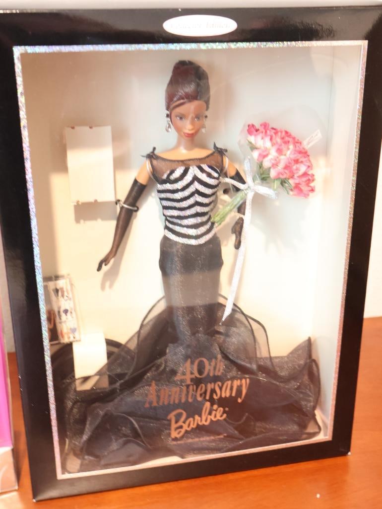 Two Collector Edition Anniversary Barbie dolls - 3