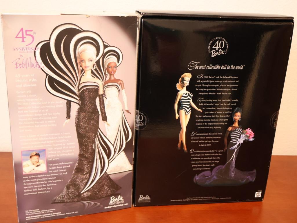 Two Collector Edition Anniversary Barbie dolls - 4