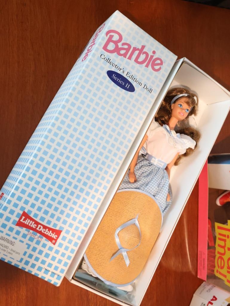 Three collectible Barbie dolls from the late 1990s and early 2000s - 2