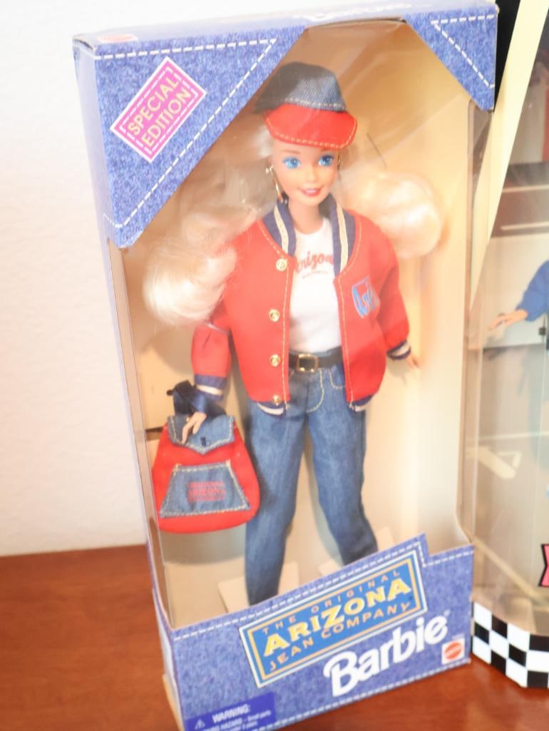 Three collectible Barbie dolls from the late 1990s - 2