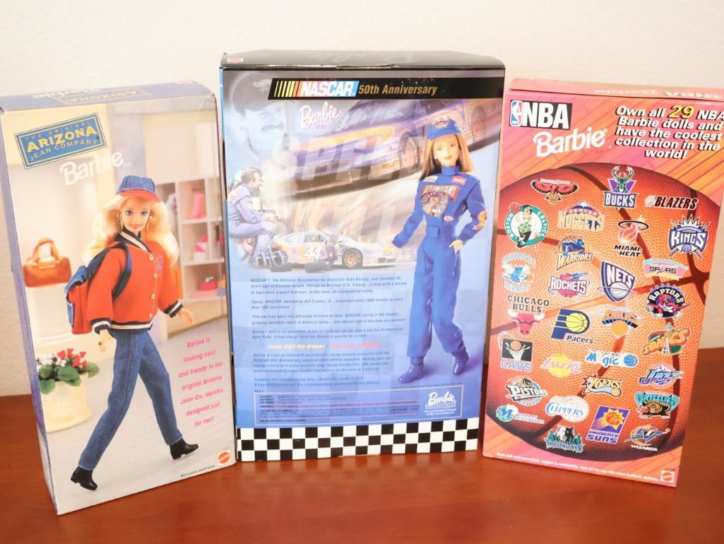 Three collectible Barbie dolls from the late 1990s - 5