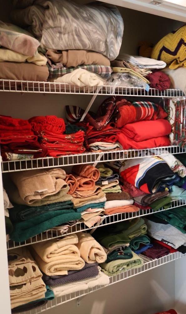 Contents of Linen Closet (1 of 11)