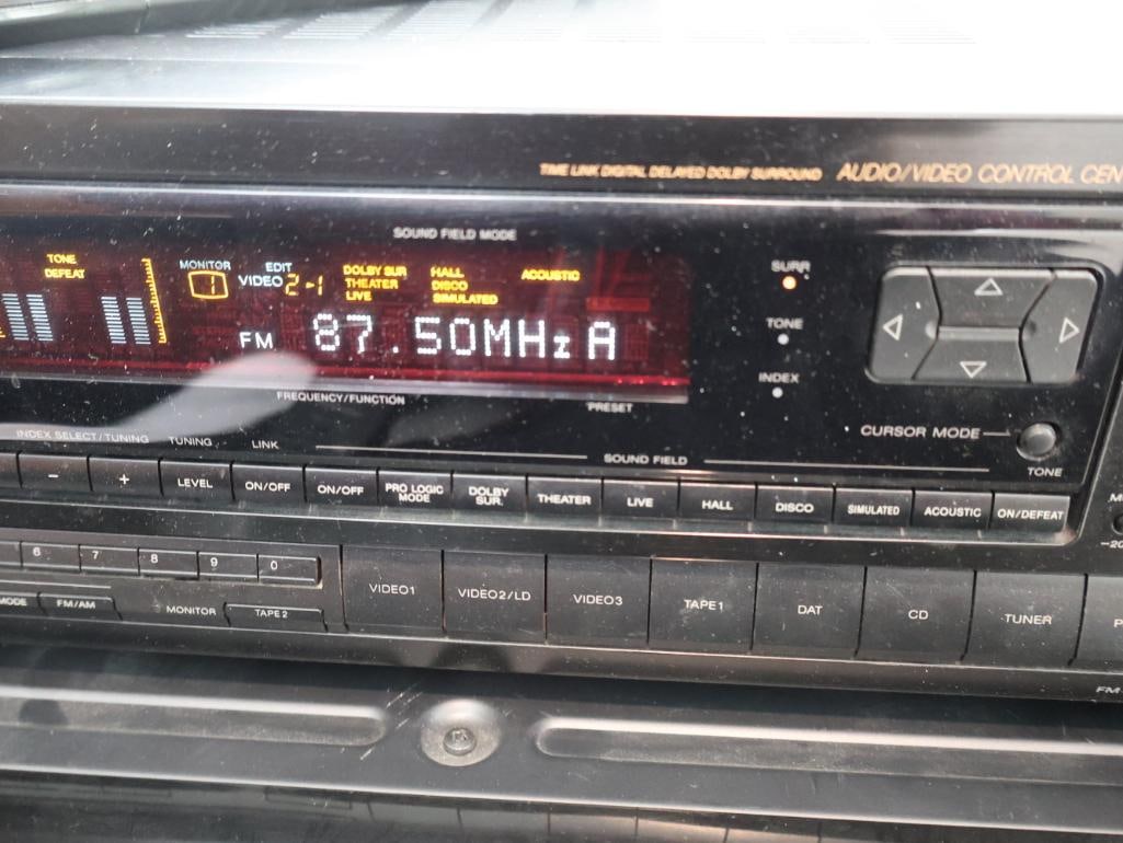 Pioneer Elite Receiver and Sony Audio FM Stereo - 6