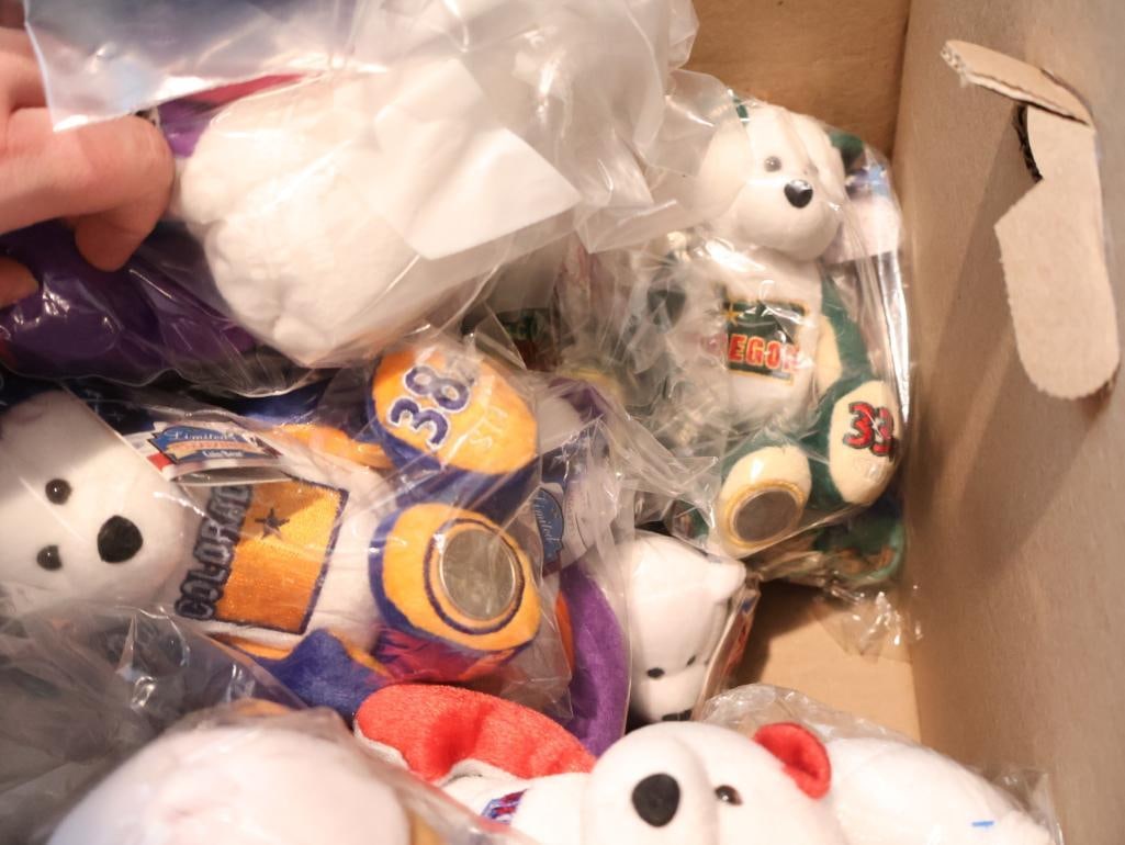 Collection of Limited Treasures State Quarter Coin Bears - 7