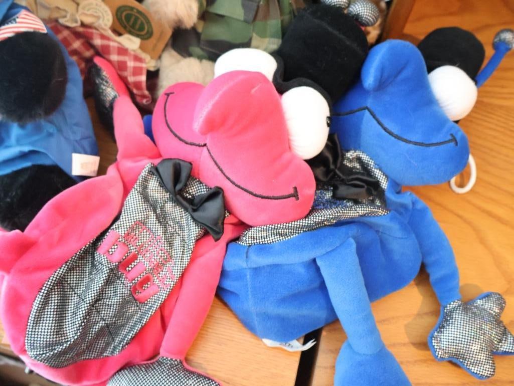 Diverse collection of themed plush toys - 2