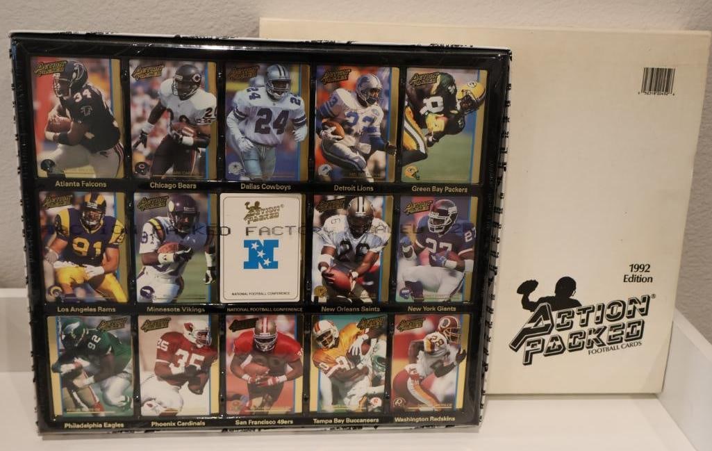 Sealed 1992 Edition Action Packed Football Cards (1 of 4)