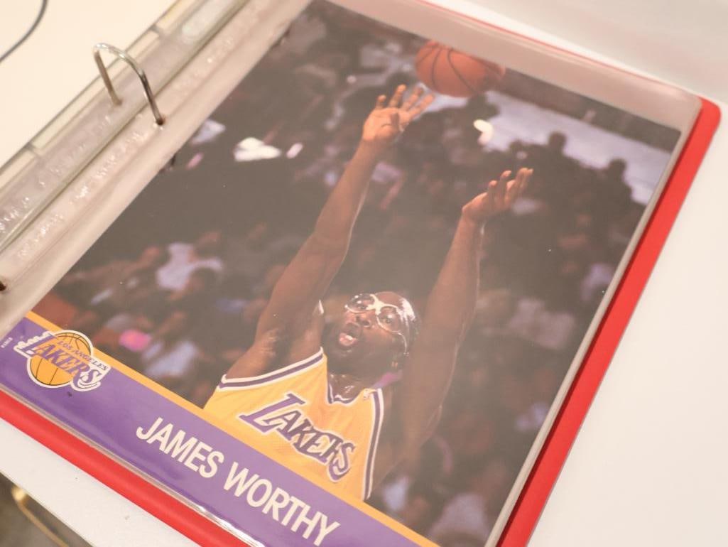 NBA Hoops Collector's Album featuring 92 USA Basketball Team and more - 10