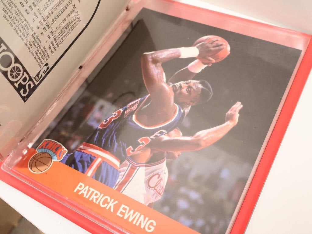 NBA Hoops Collector's Album featuring 92 USA Basketball Team and more - 18