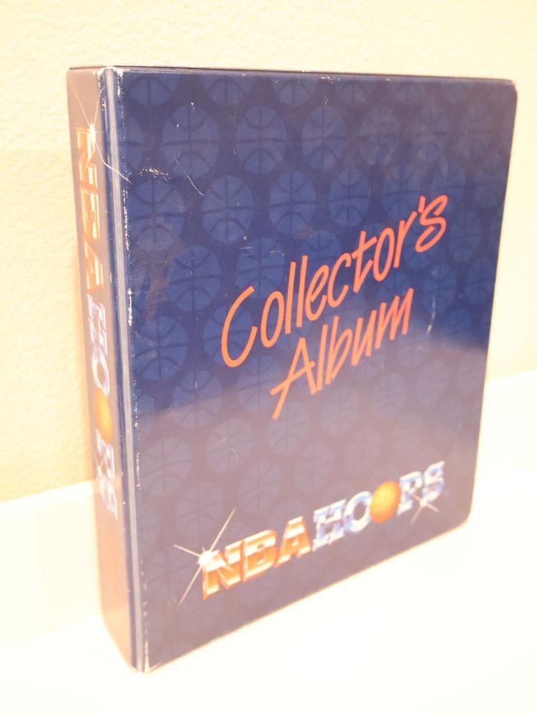 NBA Hoops Collector's Album featuring 92 USA Basketball Team and more (1 of 18)