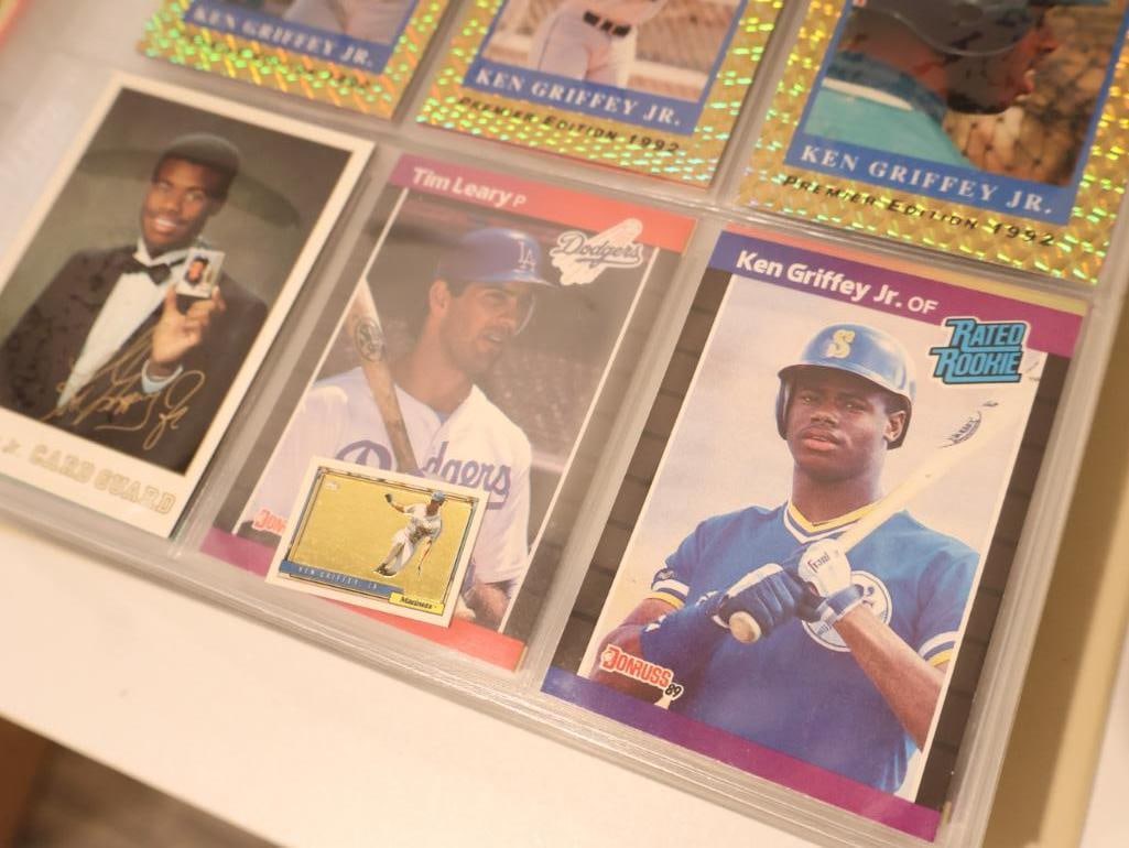 Vintage Collectors Baseball Card Album Filled with cards - 12