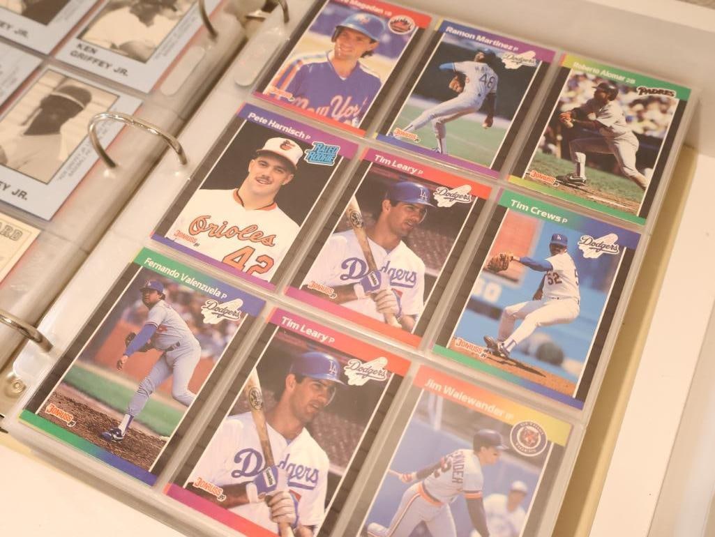 Vintage Collectors Baseball Card Album Filled with cards - 13