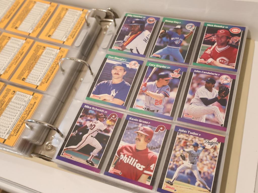 Vintage Collectors Baseball Card Album Filled with cards - 17