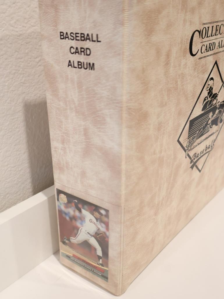 Vintage Collectors Baseball Card Album Filled with cards - 2