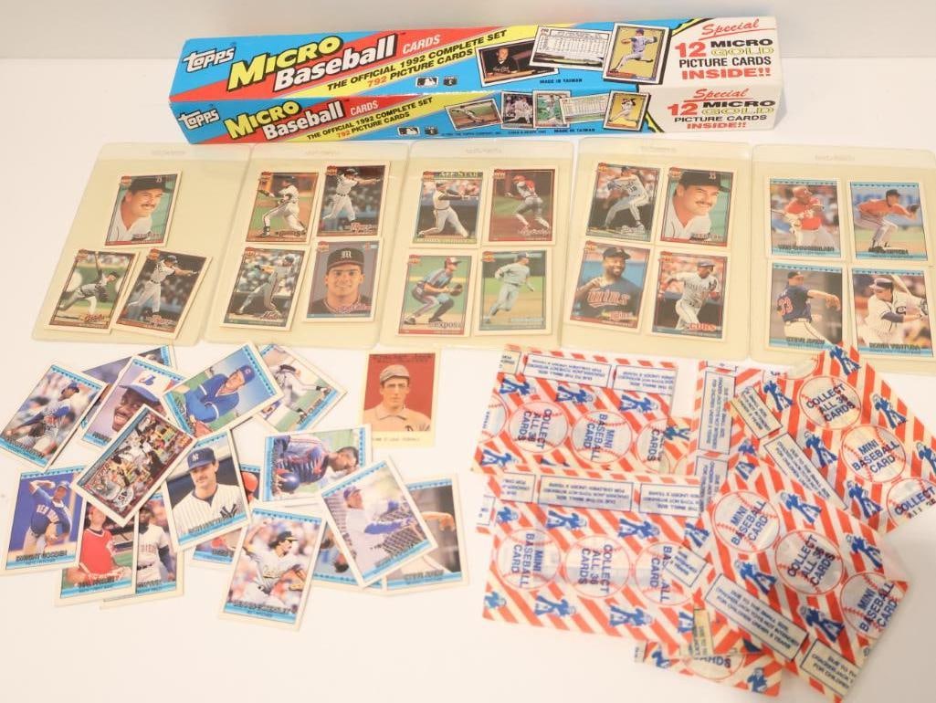 1992 Topps Micro Baseball Complete Set (1 of 11)