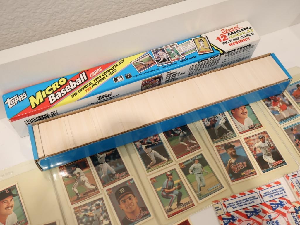 1992 Topps Micro Baseball Complete Set - 4