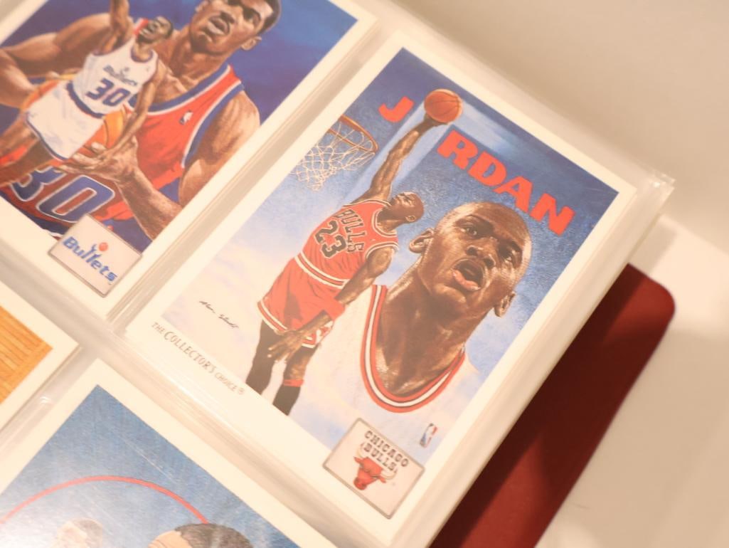 Vintage Basketball Collectors Card Album Filled with cards - 16