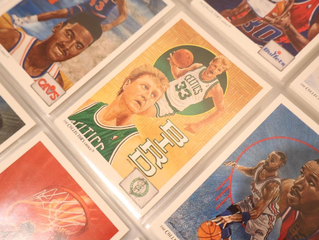 Vintage Basketball Collectors Card Album Filled with cards - 17