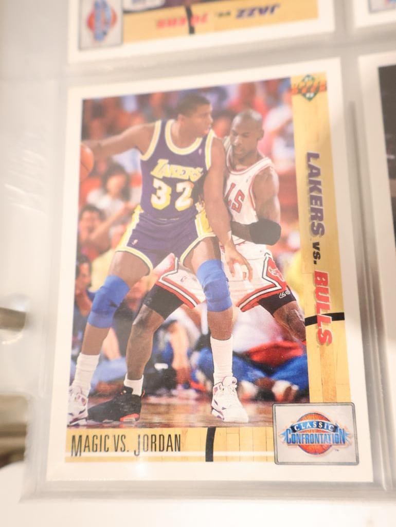 Vintage Basketball Collectors Card Album Filled with cards - 6