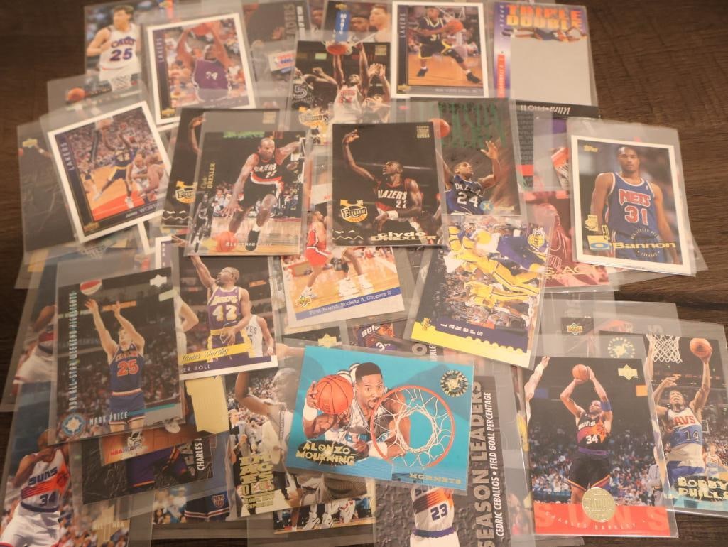 Substantial collection of 1990s NBA trading cards (1 of 12)