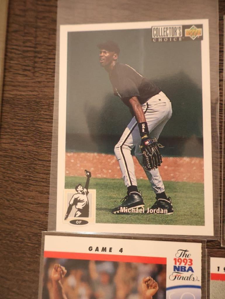 Collection of various Michael Jordan basketball trading cards - 10