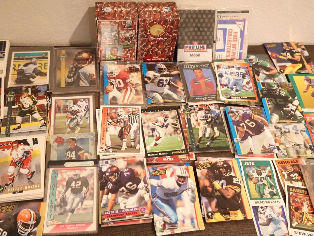 Diverse collection of sports trading cards and collectibles (1 of 15)