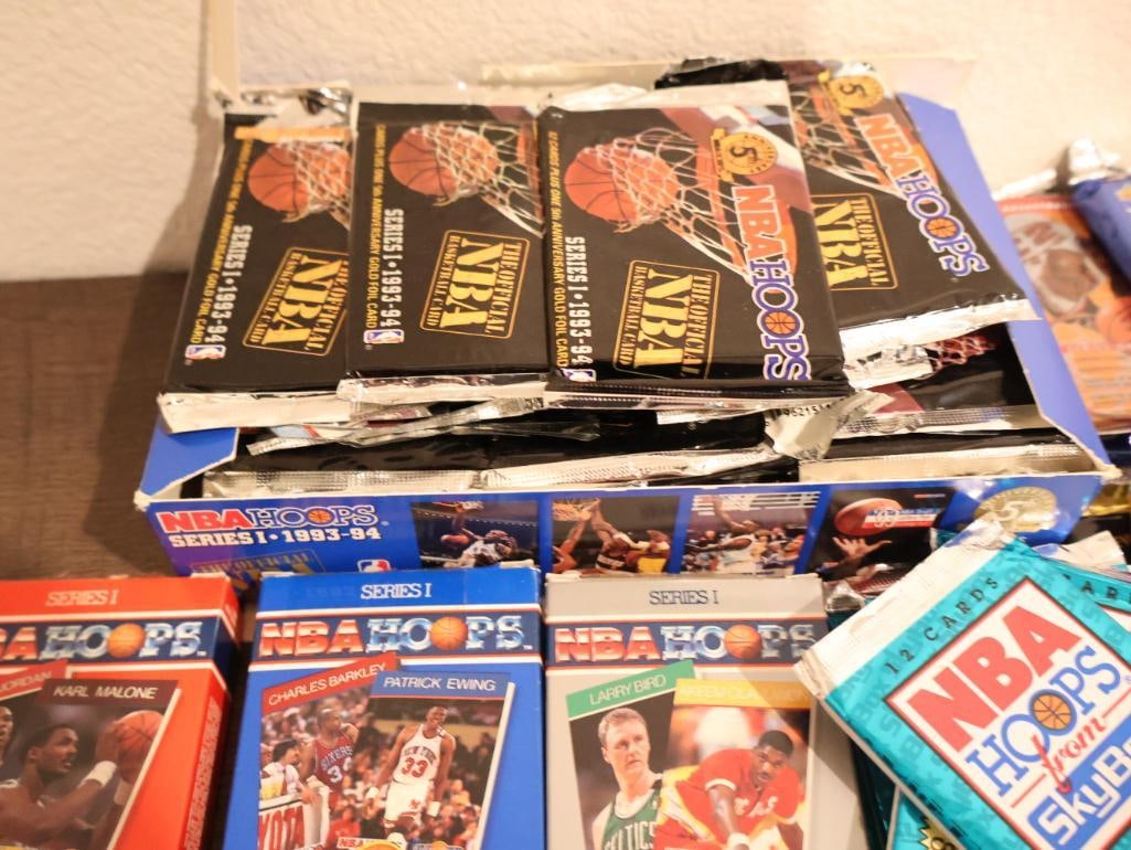 Collection of Opened NBA Cards with Packaging - 7