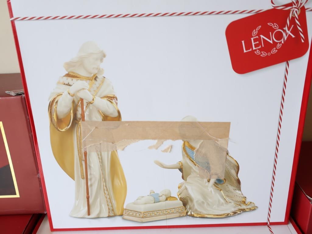 Five Boxed Lenox Decor - 2