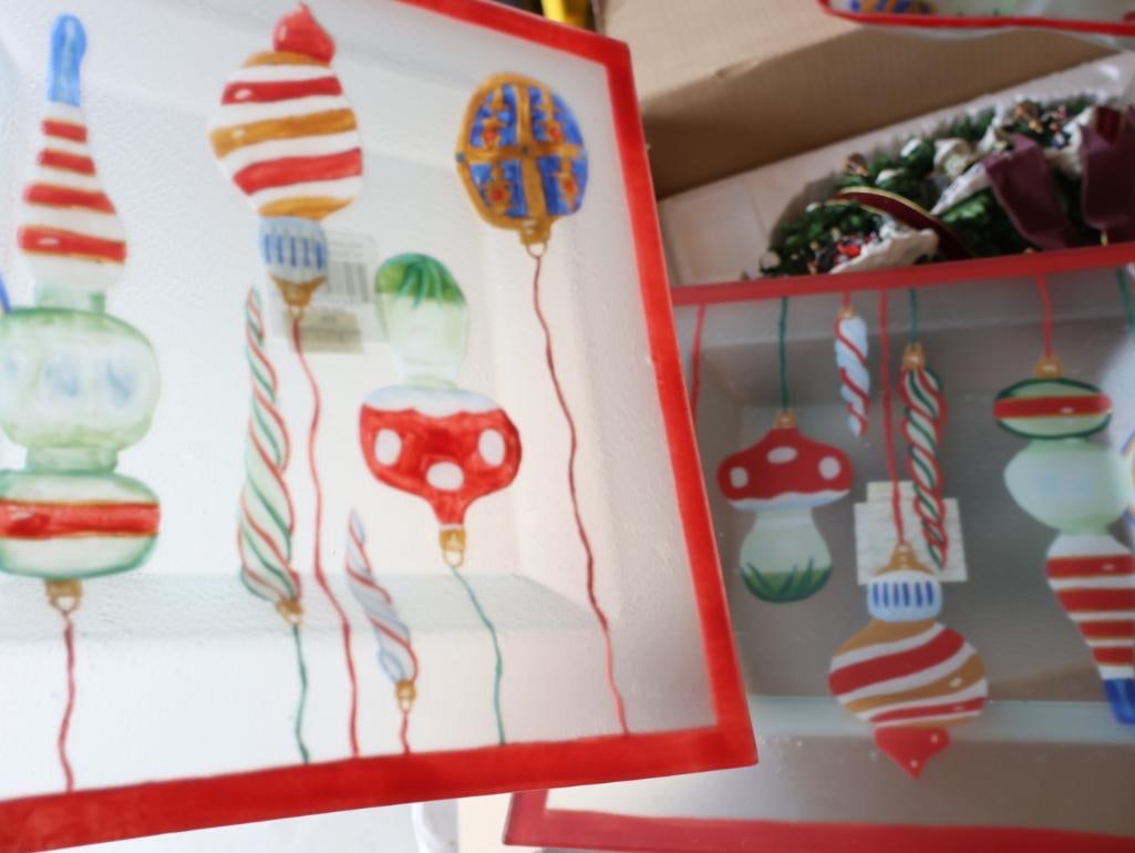 Thomas Kinkade Wreath and Christmas Decor - 2