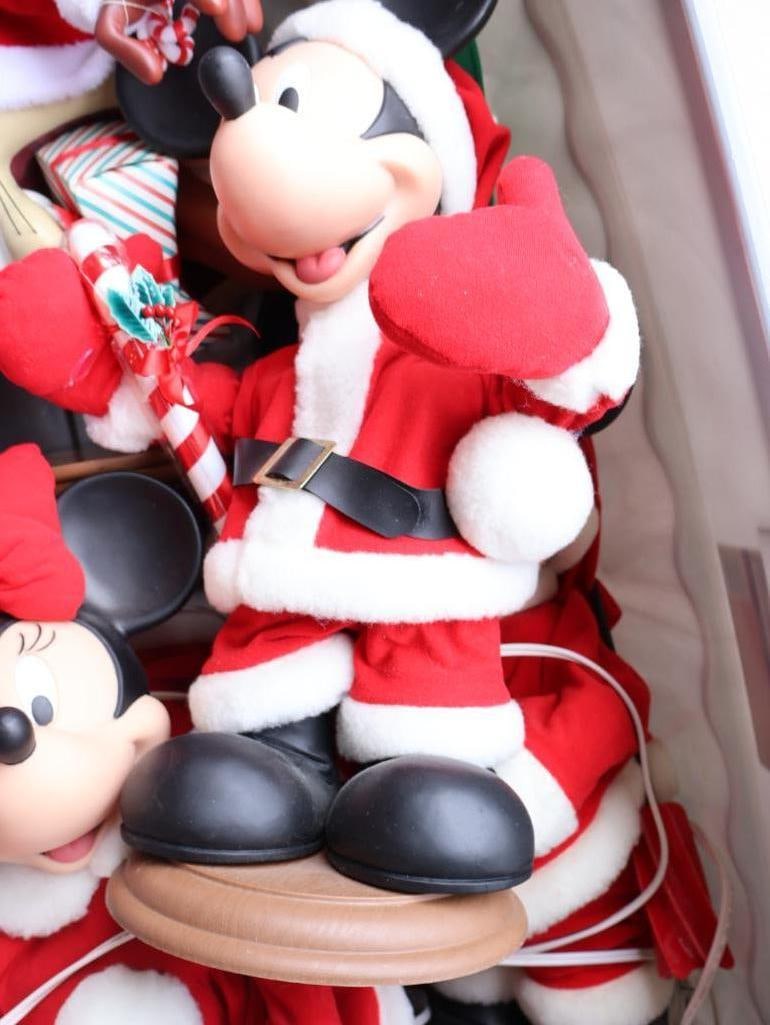 Five Large Disney and Looney Toons Holiday Animatronics - 2