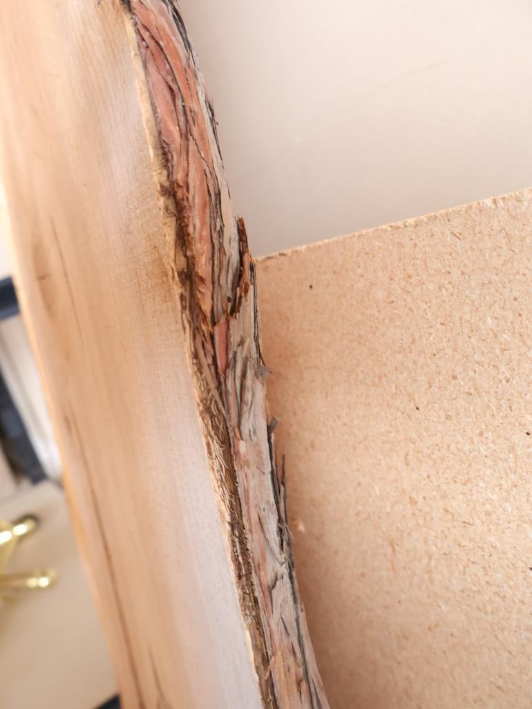 Two Large Live Edge Wood Planks - 5