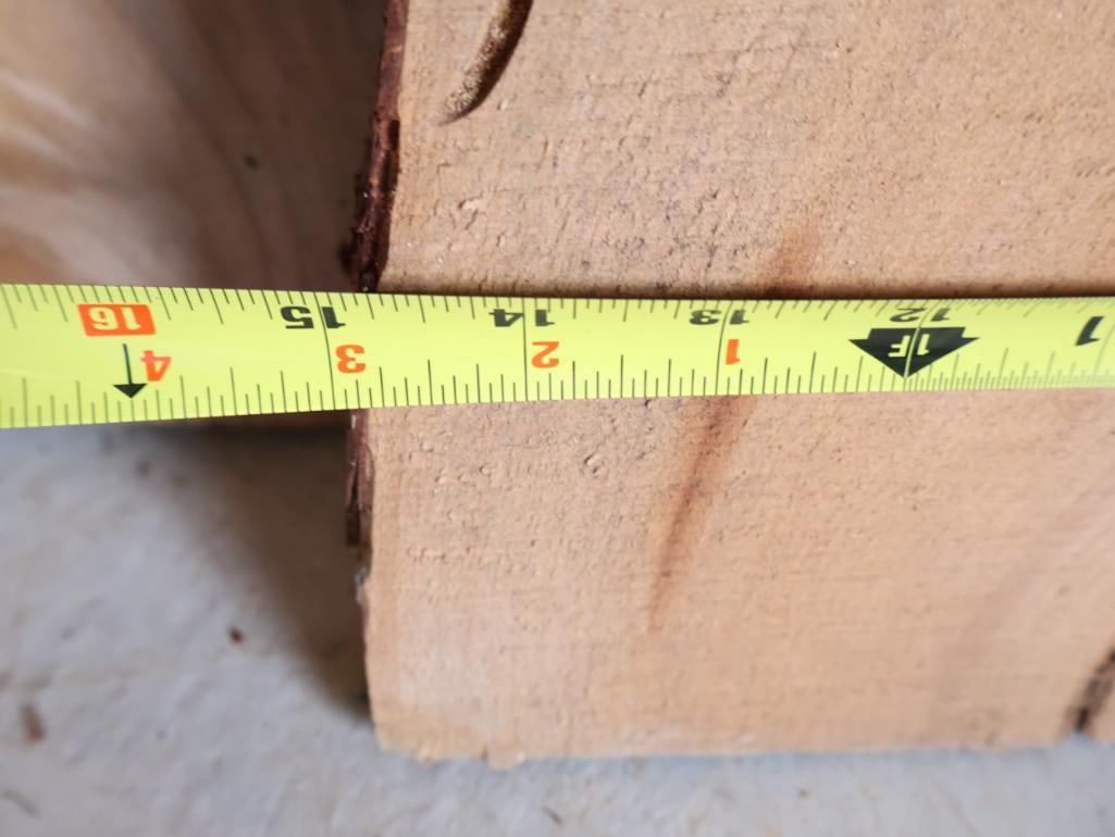 Two Large Live Edge Wood Planks - 7