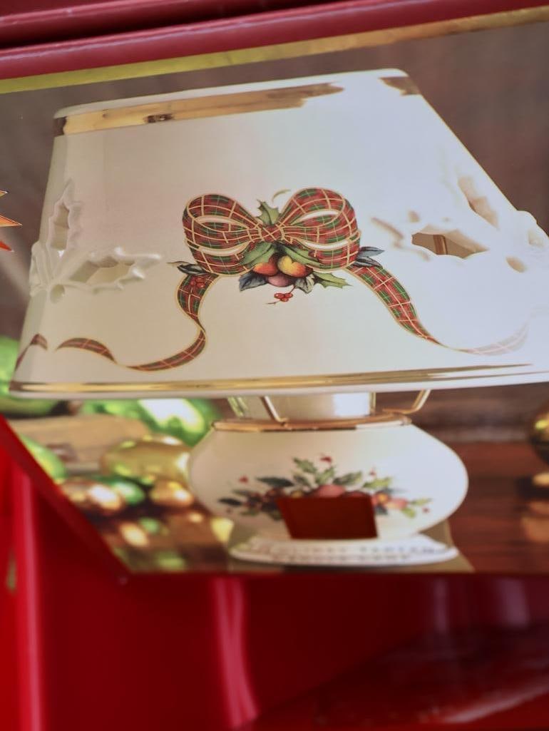 Two Large Bins with Holiday Pillows and Decor - 9