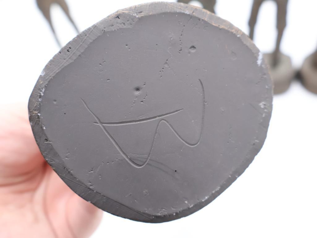 Vintage Michael Garman Complete 'The Frontier' Series Statues - 18