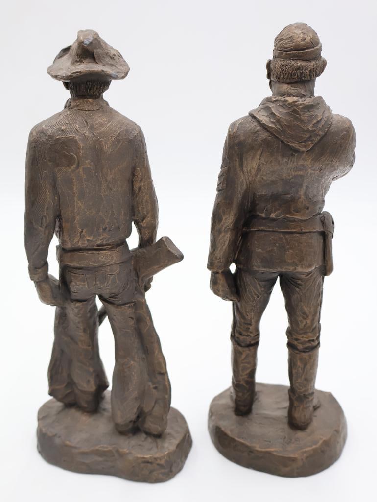 Vintage Michael Garman Complete 'The Cavalry' Series Statues - 14