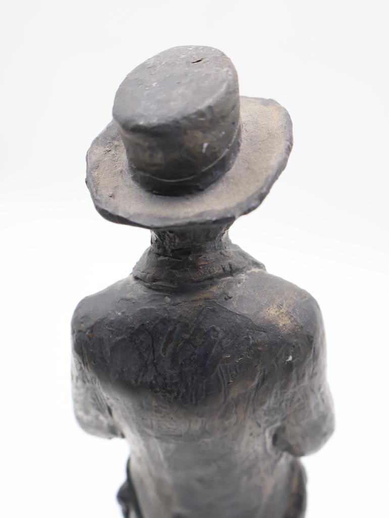 Vintage Michael Garman Western Statue Gunfighter/Cowboy - 7